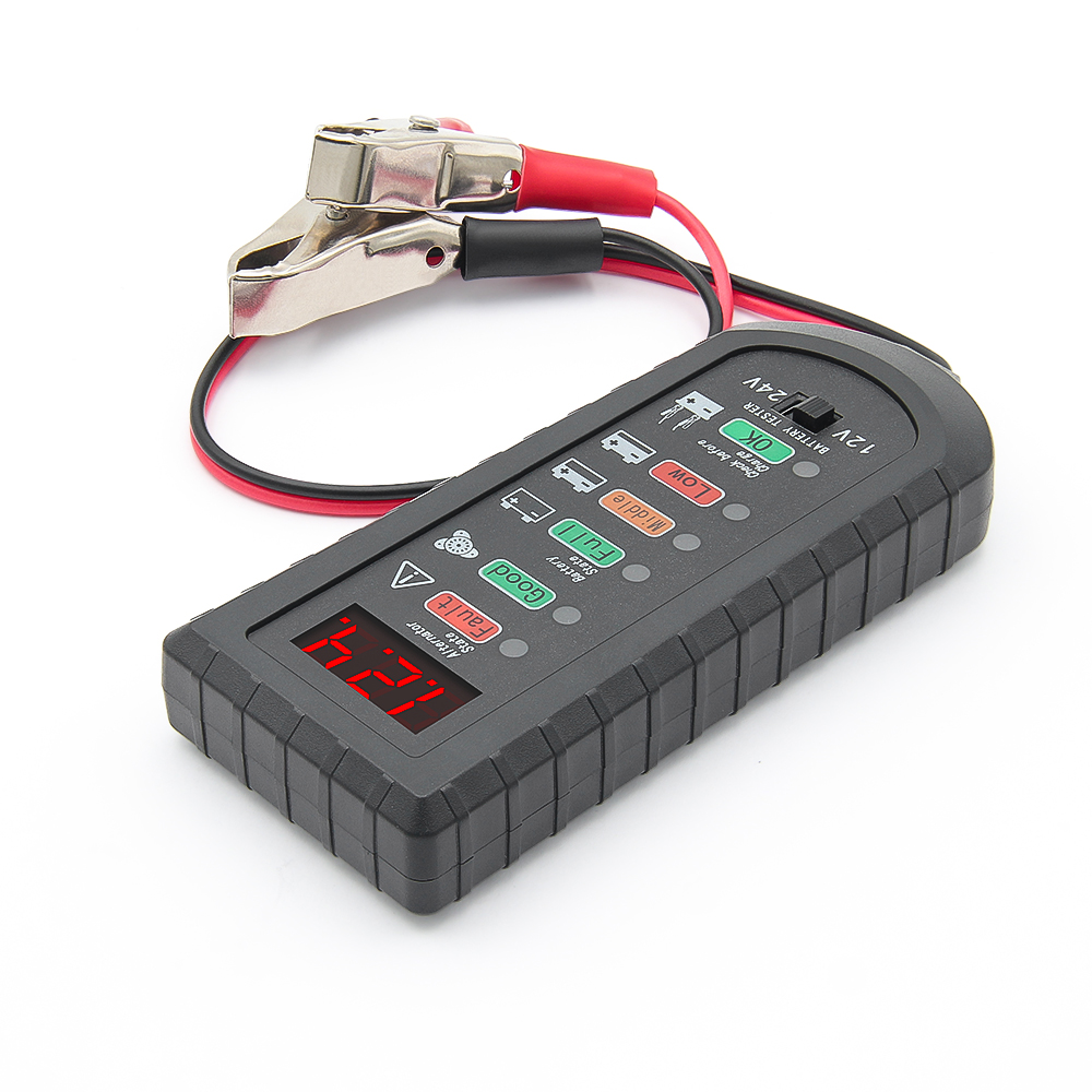 12V 24V Car Battery Tester LED - Battery Load Tester 评论和价格