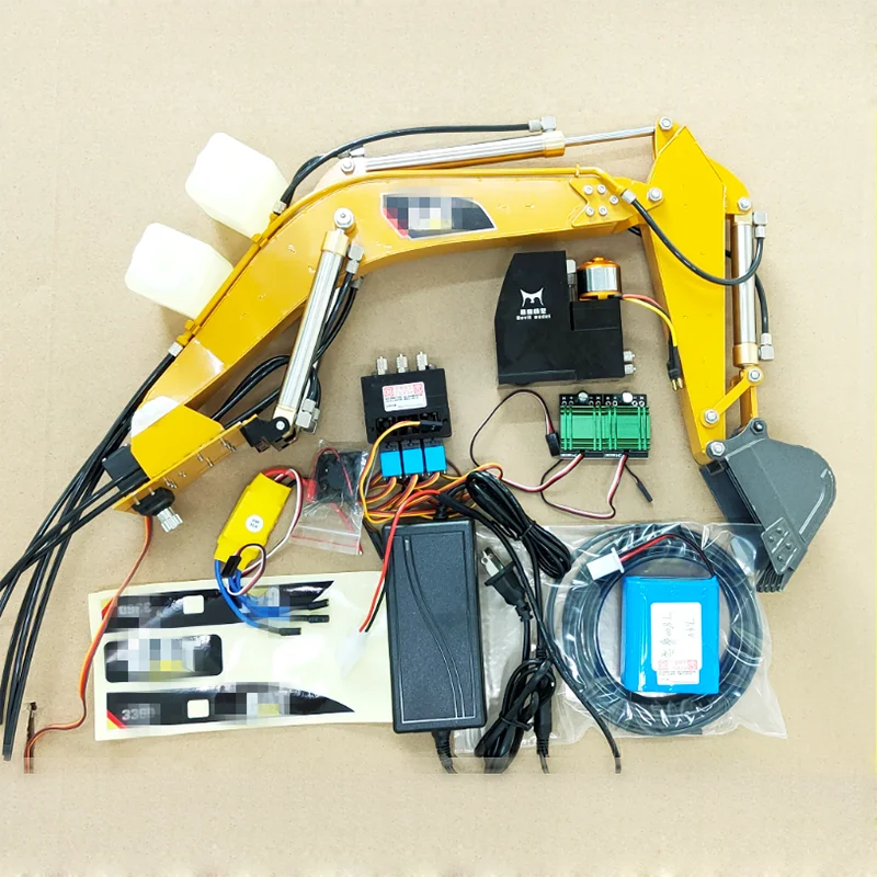 RC Excavator Metal Hydraulic M - Engine Hoist Crane 评论和价格